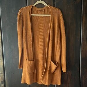 Belldini Women's Rust Cardigan Sweater